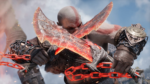 a man holding blades